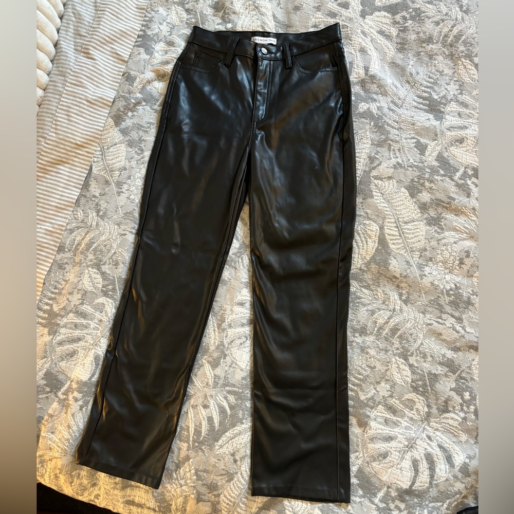 Leather pants
